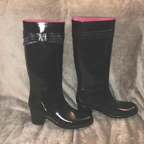 kate spade rubber boots